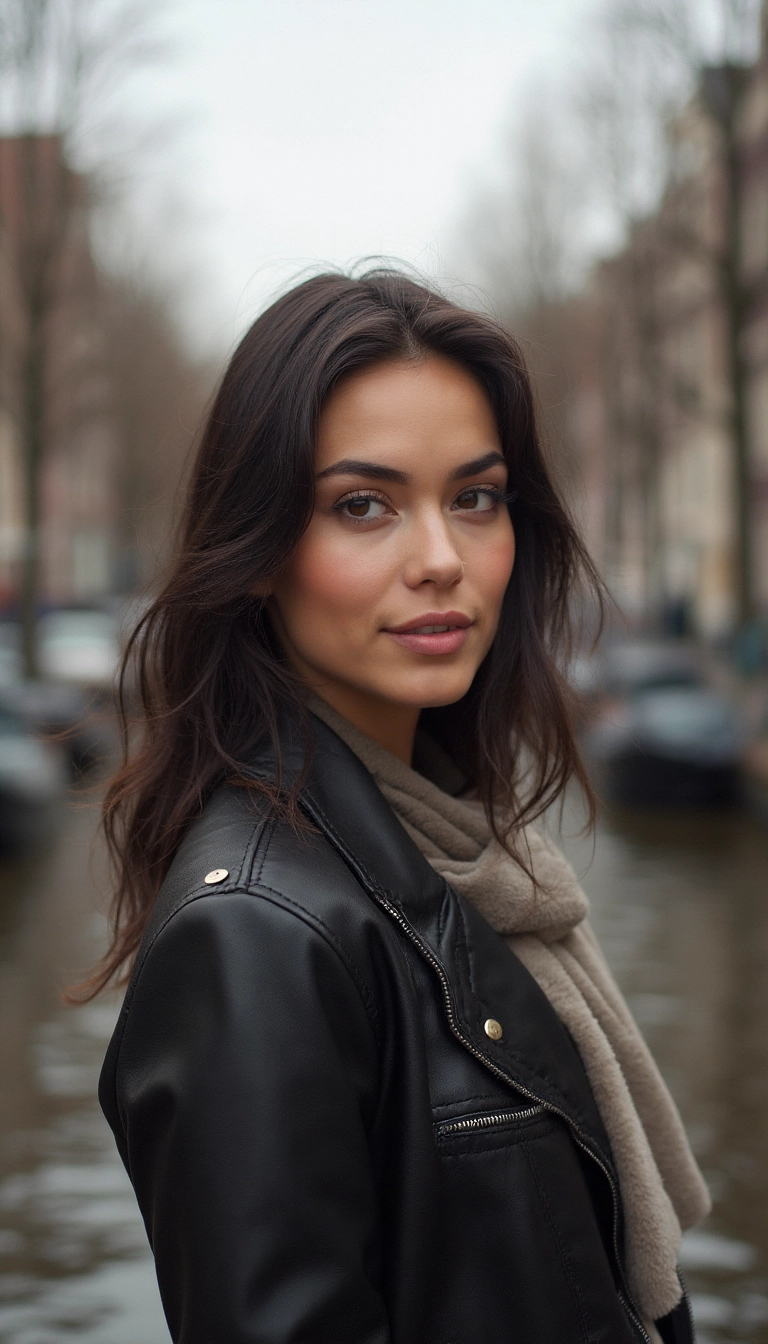 Modelo mujer en Amsterdam